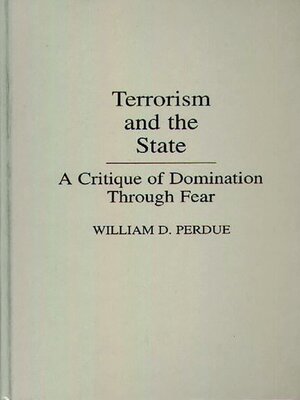 cover image of Terrorism and the State